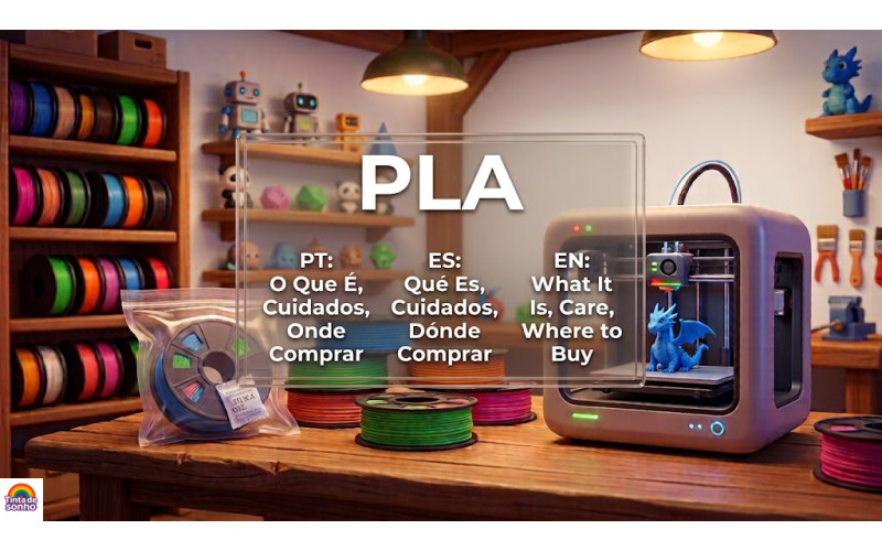 Guia Completo sobre Filamento PLA Guia Completo sobre Filamento PLA