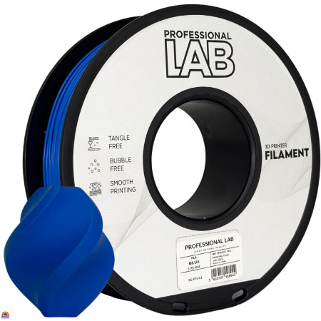 PLA Profissional Lab Azul - Diâmetro 1,75mm Bobine 1kg
