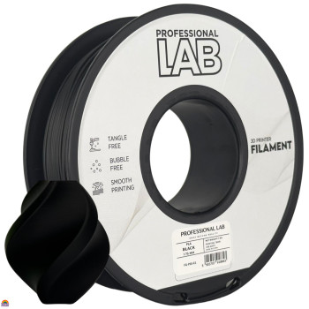 PLA Profissional Lab Preto - Diâmetro 1,75mm Bobine 1kg PLA Profissional Lab Preto - Diâmetro 1,75mm Bobine 1kg