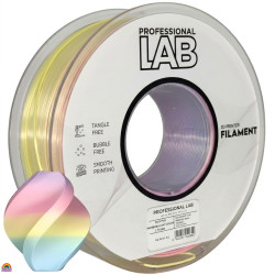 PLA Profissional Lab Silk Rainbow Light - Diâmetro 1,75mm Bobine 1kg
