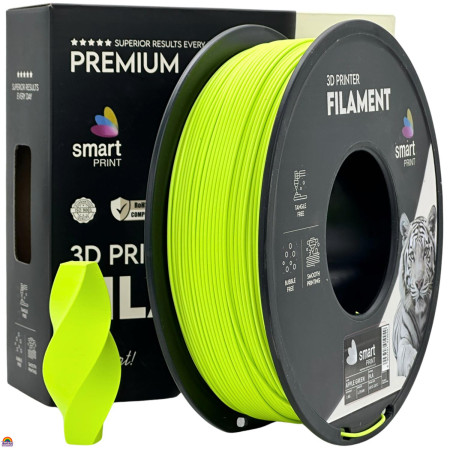 PLA Smart Print Verde Maçã - Diâmetro 1,75mm Bobine 1kg PLA Smart Print Verde Maçã - Diâmetro 1,75mm Bobine 1kg