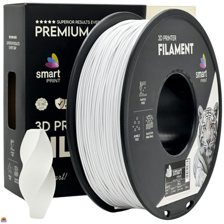 PLA Smart Print Branco - Diâmetro 1,75mm Bobine 1kg