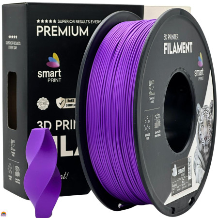 PLA Smart Print Roxo - Diâmetro 1,75mm Bobine 1kg