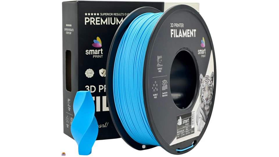 PLA Smart Print Azul Água - Diâmetro 1,75mm Bobine 1kg