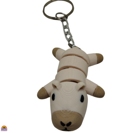 Porta-Chaves Capivara Flexível 3D