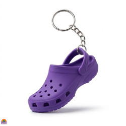 Porta-Chaves Soca Mini Croc 3D com Alça