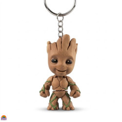 Porta-Chaves Baby Groot 3D Flexível
