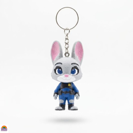 Porta-Chaves Judy Hopps Zootrópolis 3D Flexível