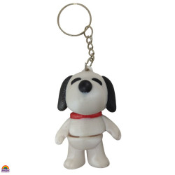 Porta-chaves Snoopy 3D Flexível Porta-chaves Snoopy 3D Flexível