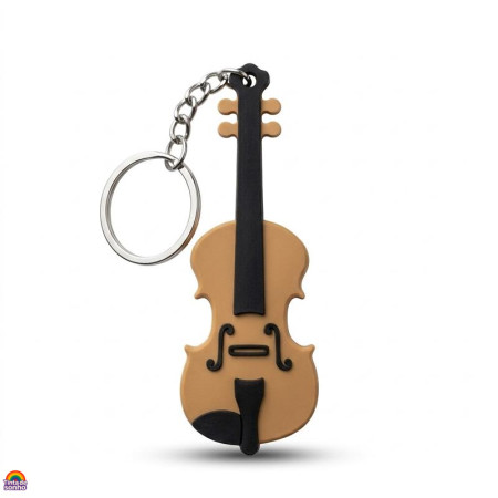 Porta-Chaves Violino Instrumento Musical 3D