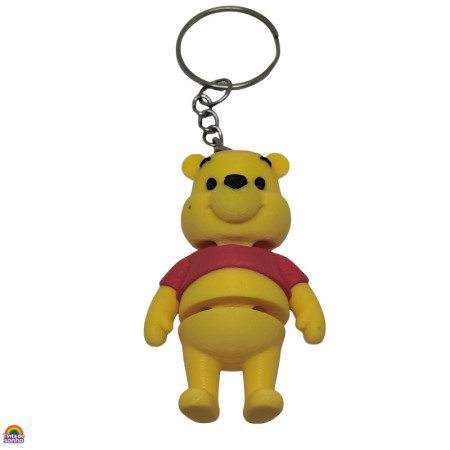 Porta-Chaves Winnie the Pooh 3D Flexível