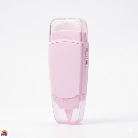 Corretor com Borracha Integrada Rosa