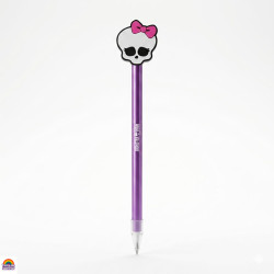Caneta Monster High Skullette Roxa