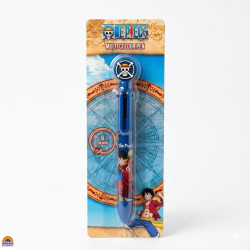 Caneta de 6 Cores One Piece Anime Criativa
