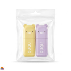 Conjunto de Sublinhadores Pastel Criativos